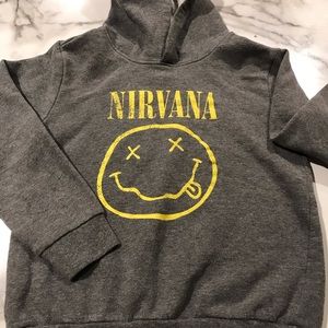 Dark Grey Nirvana Hoodie